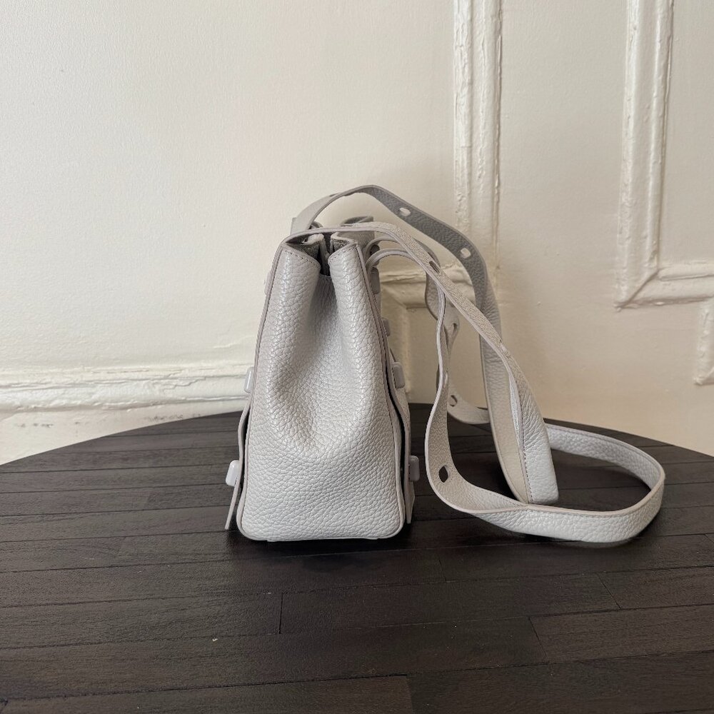 Dagne Dover Tokyo Turnlock Tote in Bone - Picture 3 of 13